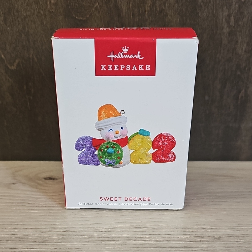 Hallmark 2022 Snowman Christmas Ornament